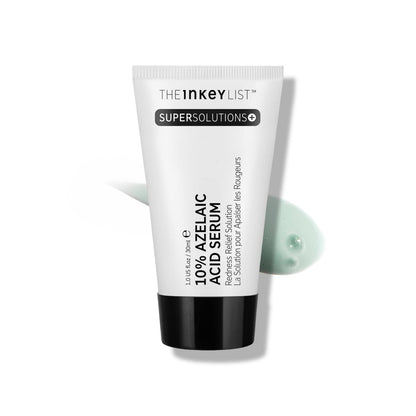 The INKEY List SuperSolutions Azelaic Acid 10% Serum – Rötungen reduzierendes Gesichtsserum, schnell einziehend, hinterlässt keinen weißen Film, 30 ml