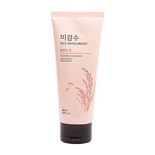 BETT Reinigungsschaum 150ml mit Reiswasser für strahlende Haut | Seifenkraut für Tiefenreinigung | Moringaöl zur Feuchtigkeitsversorgung | Gesichtsreinigung für Männer und Frauen