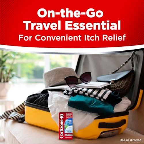 Cortizone-10 Maximum Strength Soothing Aloe Juckreiz Creme, 1% Hydrocortison, Schnell wirkend, Anti-Juckreiz Creme für Insektenstiche, Hautausschlag, Ekzeme, Psoriasis, Giftefeu, Eiche, Sumach & mehr, 28 g