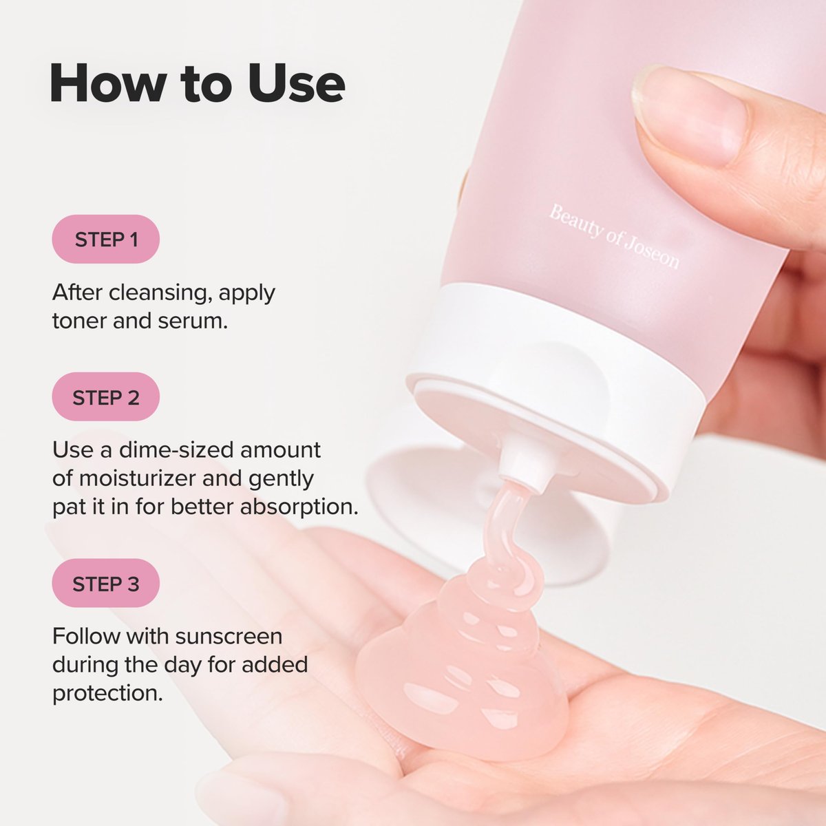 Beauty of Joseon Red Bean Water Gel – Feuchtigkeitsspendende Hydro Boost Gesichtscreme für zu Akne neigende Haut, 100 ml