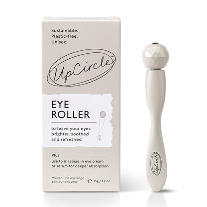 UpCircle Eye Roller 1 Stück – Metall & Plastikfrei – Gegen Augenringe & Schwellungen – Kühlender Effekt für gesunden Glanz – Nachhaltig & Unisex