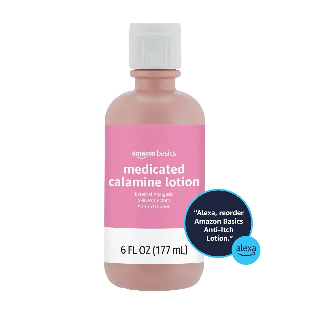 Medizinische Calamin Anti-Juckreiz Lotion, 180 ml, 1er-Pack, gegen Insektenstiche, Giftefeu und Hautausschläge