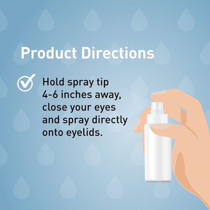 OCuSOFT Retaine Liposome Spray 15 ml – Augenlidspray für gereizte Augenlider bei Blepharitis, trockenen Augen und Meibom-Drüsen-Dysfunktion