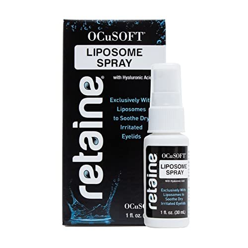 OCuSOFT Retaine Liposome Spray 15 ml – Augenlidspray für gereizte Augenlider bei Blepharitis, trockenen Augen und Meibom-Drüsen-Dysfunktion
