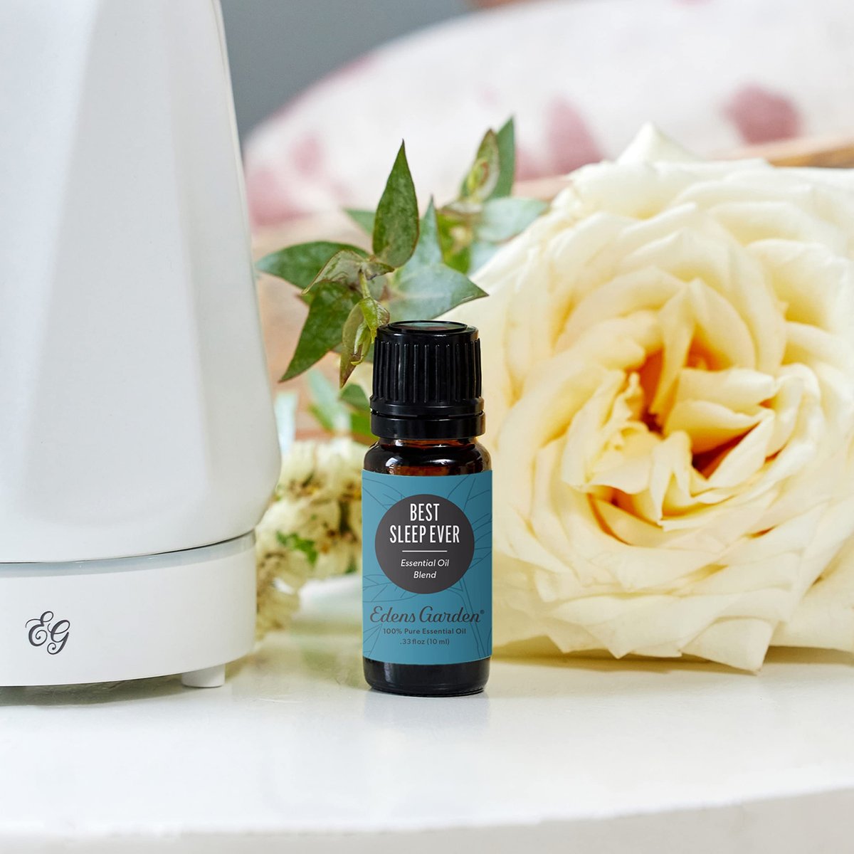 Edens Garden Best Sleep Ever Bio-Ölmischung – 100 % reine Premium-Qualität, unverdünnt, natürlich, therapeutisch, Aromatherapie, ideal für Diffuser, Haut, Kerzen, Luftbefeuchter 10 ml (0,33 fl oz)