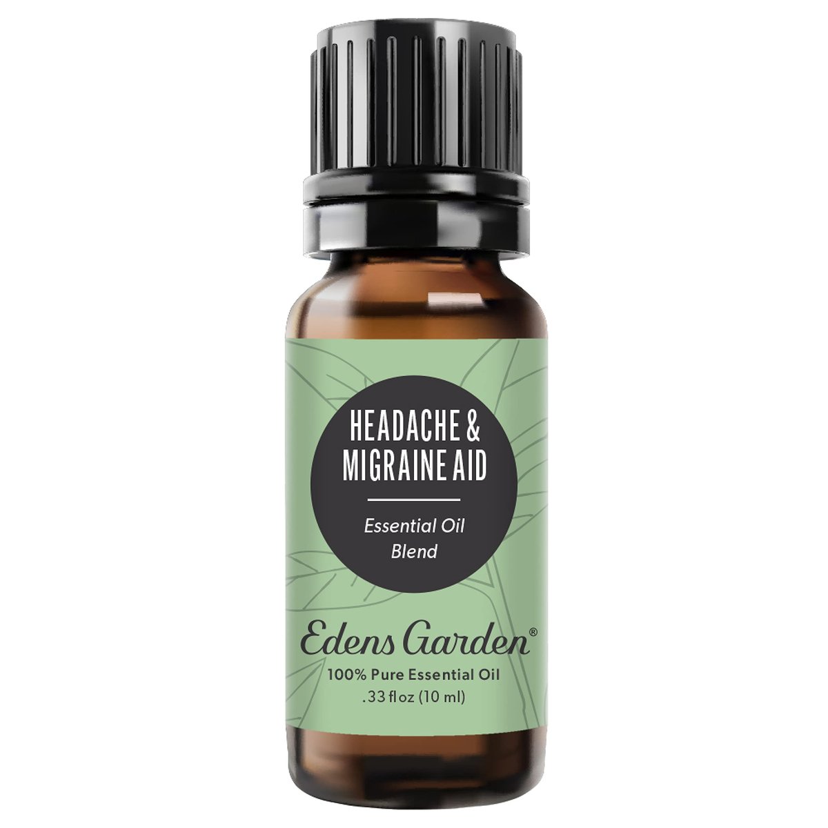 Edens Garden Kopfschmerz & Migräne Hilfe ätherisches Öl Blend – 100% reine Premiumqualität, unverdünnt, natürlich, therapeutisch, Aromatherapie, am besten für Diffuser, Haut, Luftbefeuchter, Gesicht 10 ml (0,33 fl oz)