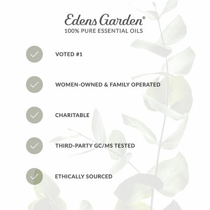 Edens Garden Kopfschmerz & Migräne Hilfe ätherisches Öl Blend – 100% reine Premiumqualität, unverdünnt, natürlich, therapeutisch, Aromatherapie, am besten für Diffuser, Haut, Luftbefeuchter, Gesicht 10 ml (0,33 fl oz)