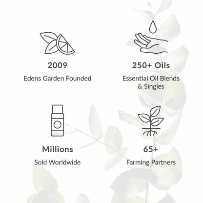 Edens Garden Kopfschmerz & Migräne Hilfe ätherisches Öl Blend – 100% reine Premiumqualität, unverdünnt, natürlich, therapeutisch, Aromatherapie, am besten für Diffuser, Haut, Luftbefeuchter, Gesicht 10 ml (0,33 fl oz)