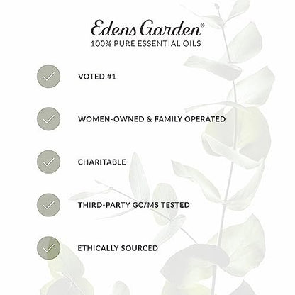 Edens Garden Kopfschmerz & Migräne Hilfe ätherisches Öl Blend – 100% reine Premiumqualität, unverdünnt, natürlich, therapeutisch, Aromatherapie, am besten für Diffuser, Haut, Luftbefeuchter, Gesicht 10 ml (0,33 fl oz)