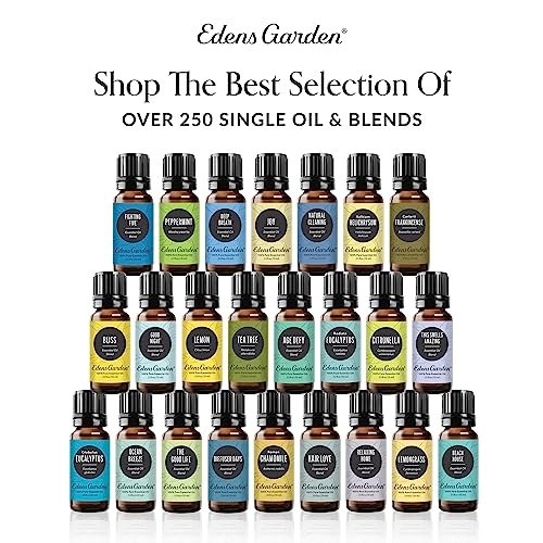 Edens Garden Kopfschmerz & Migräne Hilfe ätherisches Öl Blend – 100% reine Premiumqualität, unverdünnt, natürlich, therapeutisch, Aromatherapie, am besten für Diffuser, Haut, Luftbefeuchter, Gesicht 10 ml (0,33 fl oz)