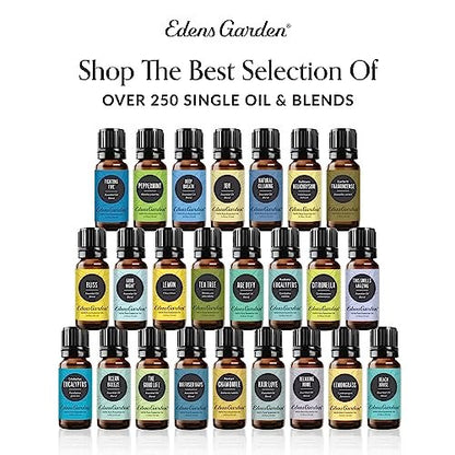 Edens Garden Kopfschmerz & Migräne Hilfe ätherisches Öl Blend – 100% reine Premiumqualität, unverdünnt, natürlich, therapeutisch, Aromatherapie, am besten für Diffuser, Haut, Luftbefeuchter, Gesicht 10 ml (0,33 fl oz)