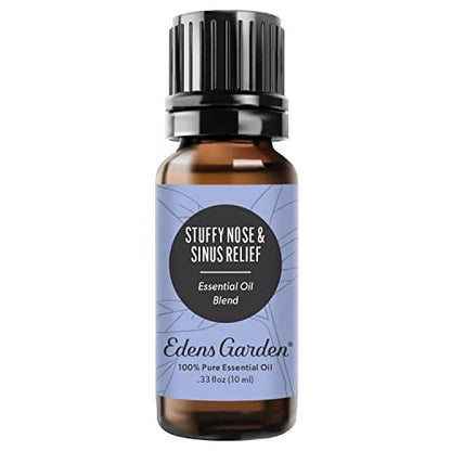 Edens Garden Stuffy Nose & Sinus Relief – 100% reine ätherische Ölmischung, 10 ml