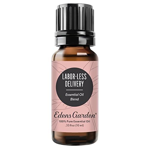 Edens Garden Labor-Less Delivery Bio-Ölmischung – 100 % reine, unverdünnte, natürliche, therapeutische Aromatherapie-Mischung für Diffuser, Haut, Gesicht, Luftbefeuchter – 10 ml