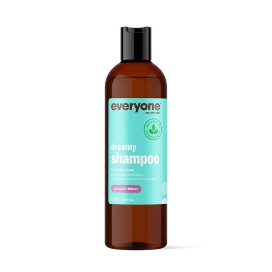 Everyone Dreamy Shampoo - Kokosnuss & Zitrone, 355 ml, sanfte Reinigung & Feuchtigkeitspflege, sulfatfrei & parabenfrei