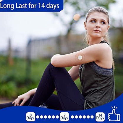 40 Stück Libre 3 Plus Sensorschutz-Abdeckungen für Freestyle Bandage – wasserdichte, transparente Klebepflaster für 15 Tage – hypoallergen & latexfrei