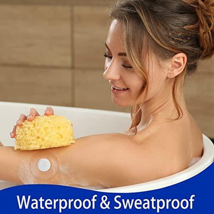 40 Stück Libre 3 Plus Sensorschutz-Abdeckungen für Freestyle Bandage – wasserdichte, transparente Klebepflaster für 15 Tage – hypoallergen & latexfrei