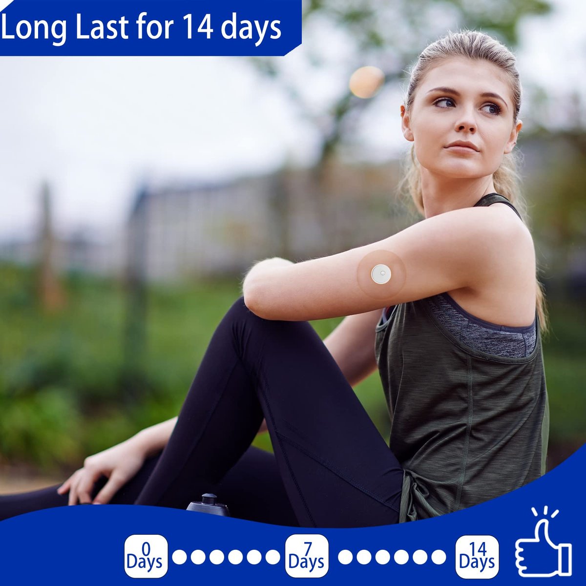40 Stück Libre 3 Plus Sensorschutz-Abdeckungen für Freestyle Bandage – wasserdichte, transparente Klebepflaster für 15 Tage – hypoallergen & latexfrei