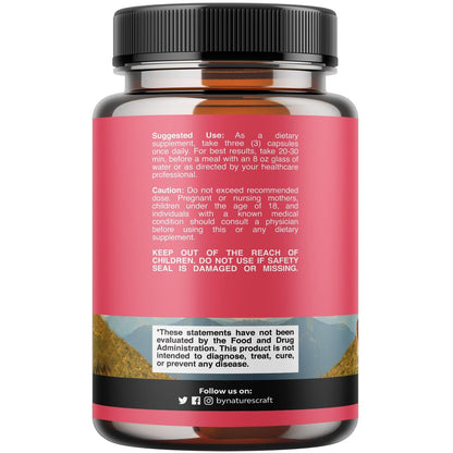 Horny Goat Weed für Frauen – Pflanzliches Hormon-Gleichgewicht, Stimmungsunterstützung & allgemeines Wohlbefinden – mit Maca-Wurzel & Tribulus Terrestris – 90 Kapseln