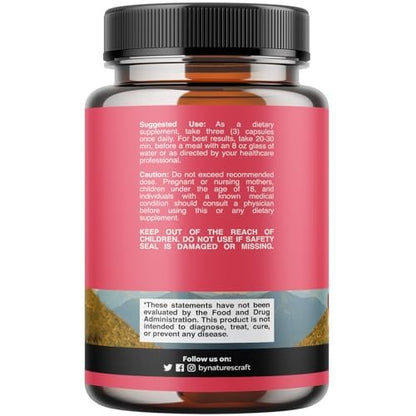 Horny Goat Weed für Frauen – Pflanzliches Hormon-Gleichgewicht, Stimmungsunterstützung & allgemeines Wohlbefinden – mit Maca-Wurzel & Tribulus Terrestris – 90 Kapseln