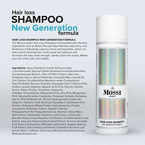 The Mossi London Haarwuchs-Shampoo für dünner werdendes Haar und alle Haartypen - 200 ml