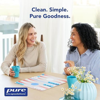 Pure Encapsulations Calcium (Citrat) – Hochwertiges Calciumcitrat für Knochen, Zähne, Darm und Herz-Kreislauf-Unterstützung* – 60 Kapseln
