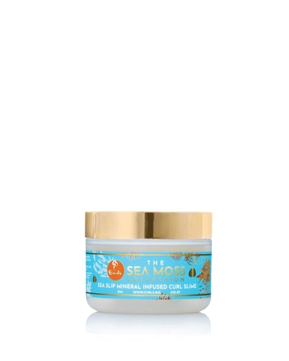Curls Sea Moss Mineral Infused Slime Hair Jelly – Fördert gesundes Haarwachstum, schützt vor Stylingschäden, sorgt für glänzendes, definiertes und hydratisiertes Haar – 237 ml, 1 Stück