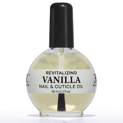Ellie Chase Feuchtigkeitsspendendes Nagel- und Nagelhautpflegeöl 2,3 Fl Oz – Vanilleduft – Angereichert mit Jojobaöl, Aloe, Vitamin E – Nagel- und Nagelhautpflege, Reparatur, Feuchtigkeitsspender, Stärkung, Wachstum