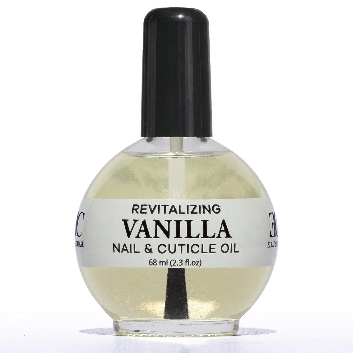 Ellie Chase Feuchtigkeitsspendendes Nagel- und Nagelhautpflegeöl 2,3 Fl Oz – Vanilleduft – Angereichert mit Jojobaöl, Aloe, Vitamin E – Nagel- und Nagelhautpflege, Reparatur, Feuchtigkeitsspender, Stärkung, Wachstum