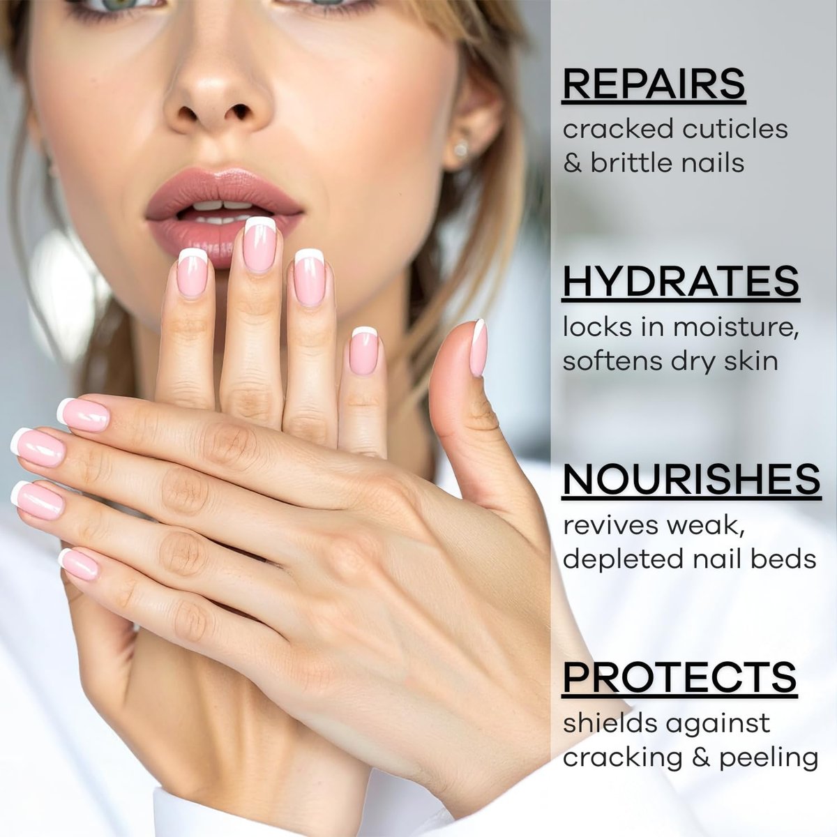 ELLIE CHASE Feuchtigkeitsspendendes Nagel- und Nagelhautöl 2,3 Fl Oz - Piña Colada Duft – Angereichert mit Jojobaöl, Aloe, Vitamin E – Nagel- & Nagelhautpflege, Reparatur, Feuchtigkeitspflege, Stärkung, Wachstum