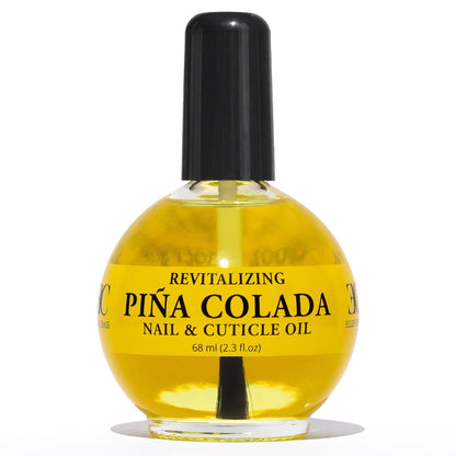 ELLIE CHASE Feuchtigkeitsspendendes Nagel- und Nagelhautöl 2,3 Fl Oz - Piña Colada Duft – Angereichert mit Jojobaöl, Aloe, Vitamin E – Nagel- & Nagelhautpflege, Reparatur, Feuchtigkeitspflege, Stärkung, Wachstum