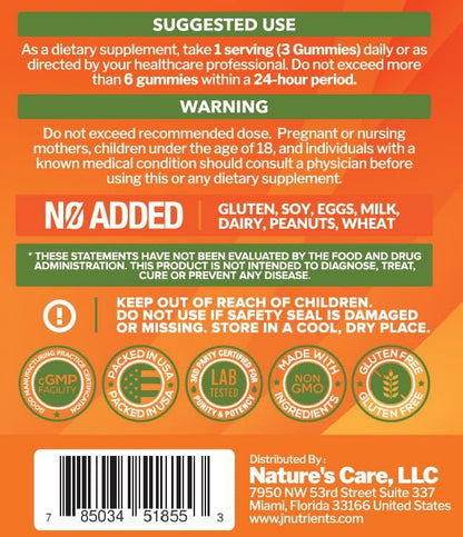 Vitamin C 1000mg Gummis (90 Stück) - Höchste Dosierung, Immununterstützung & Kollagen-Boost für Erwachsene & Kinder - Natürlicher Grünapfel-Geschmack - Glutenfrei, Nicht-GVO, Vegetarisch - 90 Gummis