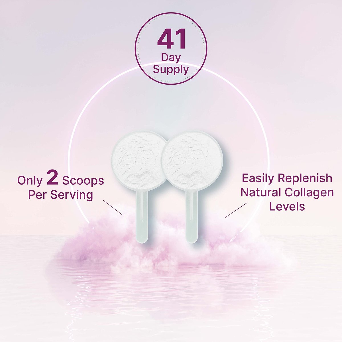 Multi-Kollagen-Pulver, 1 Pfund - Typ I, II, III, V, X Kollagenpeptide mit Biotin 10.000 mcg, Vitamin C & Hyaluronsäure - Ungesüßt - Keto & Paleo freundlich, ideal für Haare, Haut, Nägel & Gelenke