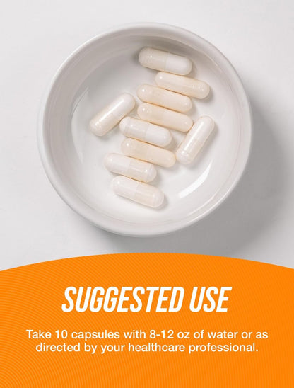 BulkSupplements.com L-Leucin Kapseln - Leucin Supplement, BCAA, 5000 mg pro Portion, Glutenfrei, 300 Kapseln (30 Tage Vorrat)