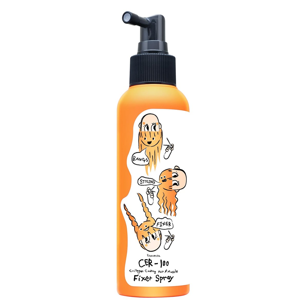 Elizavecca CER-100 Collagen Coating Hair A+ Muscle Hair Fixer Spray 150 ml – Stärkende Haarbehandlung mit Kollagen