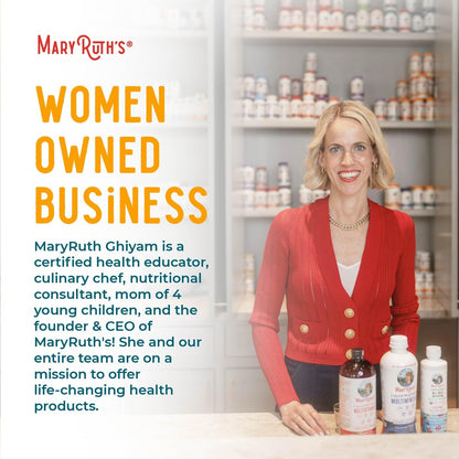 MARYRUTH'S Organics Bio Kurkuma Flüssigextrakt | Zuckerfrei | USDA Bio | Kurkuma Supplement | Nicht-GVO | Glutenfrei | Vegan | Alkoholfreie Tinktur | 30 ml