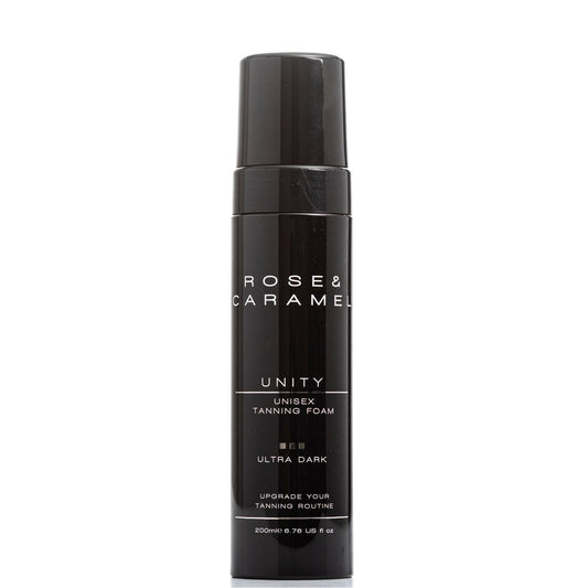 Rose & Caramel Unity Unisex Bronze Selbstbräuner Mousse Ultra Dark 200ml Vegan Tierversuchsfrei