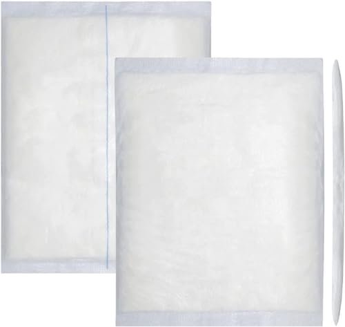 Vakly ABD Kombi Bauchkompressen 8" x 7½" (24er Pack) – Sterile, saugfähige, nicht haftende Wundauflage, einzeln verpackt, ideal für Erste Hilfe und Notfälle