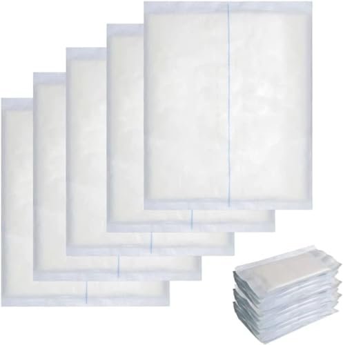 Vakly ABD Kombi Bauchkompressen 8" x 7½" (24er Pack) – Sterile, saugfähige, nicht haftende Wundauflage, einzeln verpackt, ideal für Erste Hilfe und Notfälle
