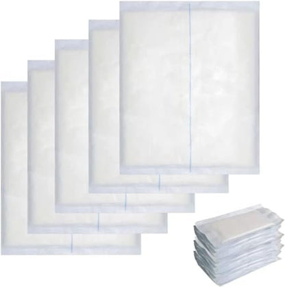Vakly ABD Kombi Bauchkompressen 8" x 7½" (24er Pack) – Sterile, saugfähige, nicht haftende Wundauflage, einzeln verpackt, ideal für Erste Hilfe und Notfälle