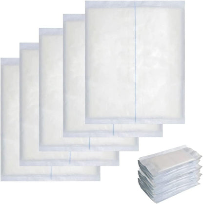 Vakly ABD Kombi Bauchkompressen 8" x 7½" (24er Pack) – Sterile, saugfähige, nicht haftende Wundauflage, einzeln verpackt, ideal für Erste Hilfe und Notfälle