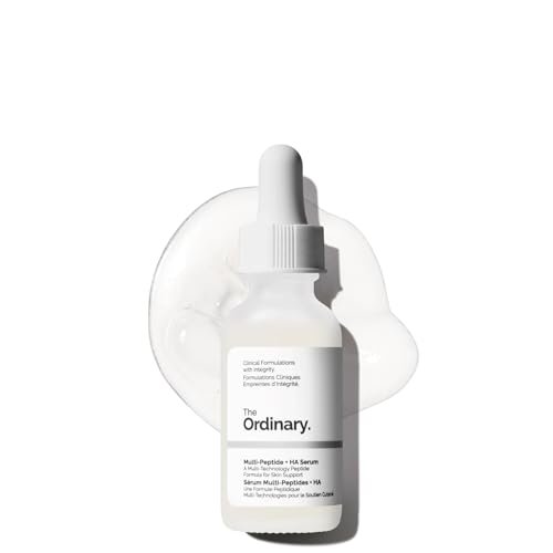 The Ordinary Multi-Peptide + Hyaluronsäure – Anti-Aging Peptid Serum für Krähenfüße, Elastizität & Festigkeit, 30 ml