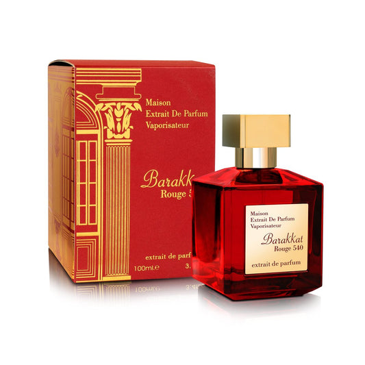 Fragrance World Barakkat Rouge 540 für Damen – 3,4 oz Extrait De Parfum Spray