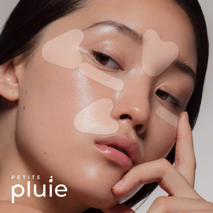 PETITE PLUIE Face Smoothing Wrinkle Patches (78 Stück) | Anti-Aging Nachtpflege mit Bakuchiol, Kollagen & Peptiden | Für Stirnfalten, Krähenfüße & Lachfalten | Hergestellt in Korea