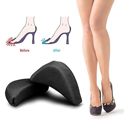 WLLHYF Weicher Schaumstoff Verstellbarer Schuhfüller, Zehenstopfen Fußstütze, Unisex Größen Einlagen für High Heel Schuhe, Wiederverwendbar, 2 Paar