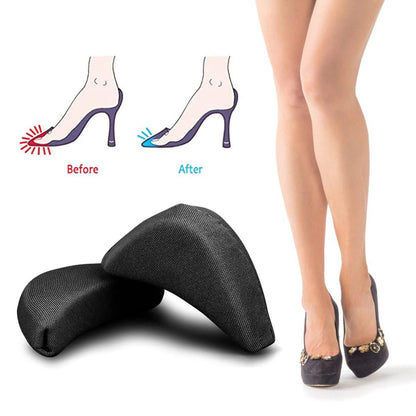 WLLHYF Weicher Schaumstoff Verstellbarer Schuhfüller, Zehenstopfen Fußstütze, Unisex Größen Einlagen für High Heel Schuhe, Wiederverwendbar, 2 Paar