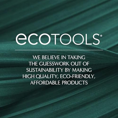 EcoTools Lathering EcoPouf – Peeling-Schwamm mit Mini-Schwämmen für reichhaltigen Schaum und sanftes Peeling, recyceltes Netz, 1 Stück