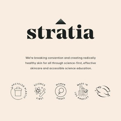 Stratia Interface Daily Moisturizer mit Peptiden für Feuchtigkeit & Reparatur – geeignet für alle Hauttypen, 50 ml