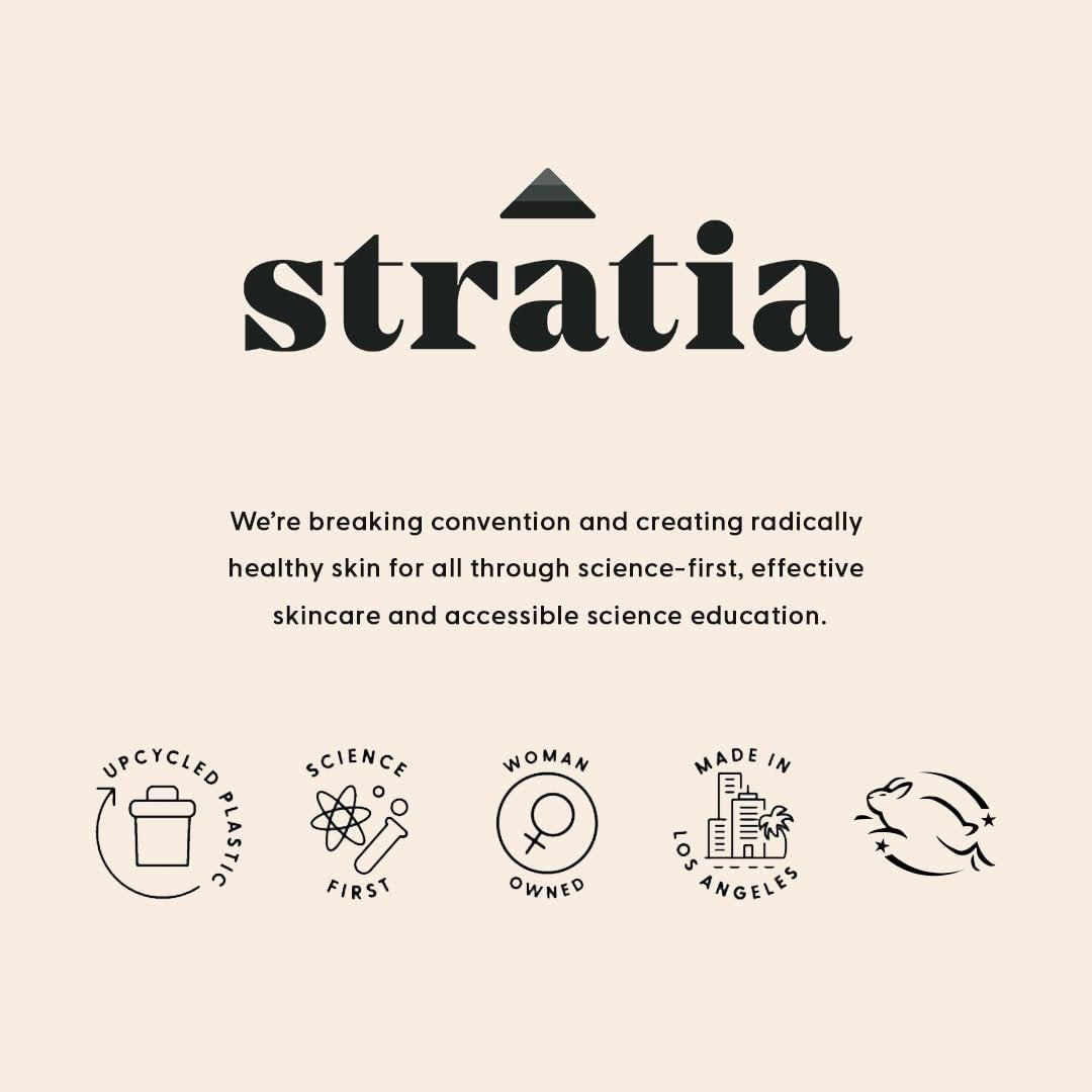 Stratia Interface Daily Moisturizer mit Peptiden für Feuchtigkeit & Reparatur – geeignet für alle Hauttypen, 50 ml