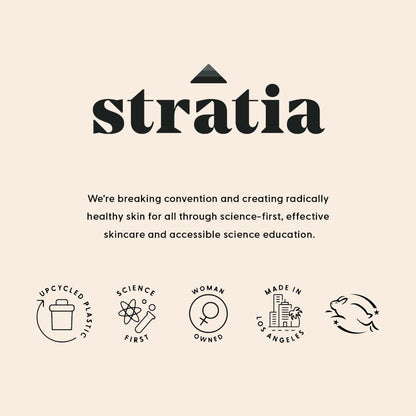 Stratia Interface Daily Moisturizer mit Peptiden für Feuchtigkeit & Reparatur – geeignet für alle Hauttypen, 50 ml