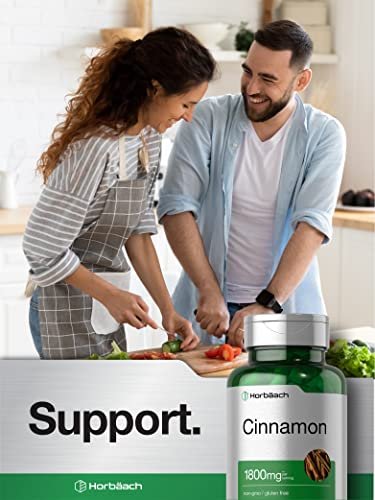 Horbäach Ceylon-Zimt Kapseln | 150 Stück | Vegetarisch, Non-GMO, Glutenfrei